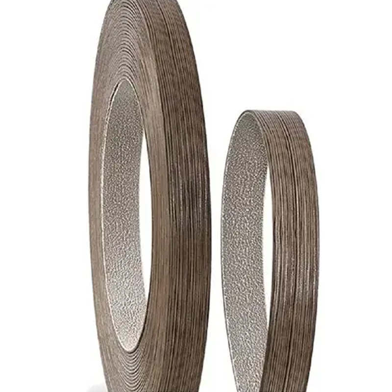 شريط حواف PVC من حبيبات الخشب الملتصقة مسبقًا حسب الطلب لعلامات الأثاث الأصلية شريط حواف PVC من حبيبات الخشب الملتصقة مسبقًا حسب الطلب لعلامات الأثاث الأصلية